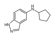 N-Cyclopentyl-1H-indazol-5-amine Structure