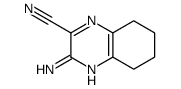 3-amino-5,6,7,8-tetrahydroquinoxaline-2-carbonitrile Structure