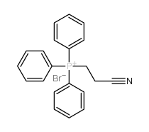 2-cyanoethyl triphenyl phosphonium bromide结构式