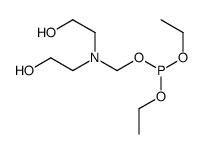 [bis(2-hydroxyethyl)amino]methyl diethyl phosphite结构式