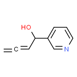 3-Pyridinemethanol,alpha-1,2-propadienyl-,(alphaS)-(9CI) structure