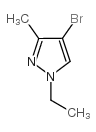 4-BROMO-1-ETHYL-3-METHYL-1H-PYRAZOLE structure