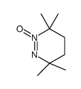 3,3,6,6-tetramethyl-1-oxido-4,5-dihydropyridazin-1-ium结构式