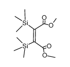 dimethyl 2,3-bis(trimethylsilyl)maleate结构式