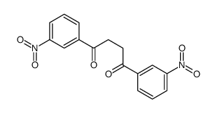 1,4-bis(3-nitrophenyl)butane-1,4-dione Structure