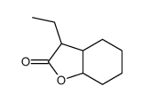 3-ethyl-3a,4,5,6,7,7a-hexahydro-3H-1-benzofuran-2-one Structure