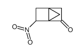 6-Nitrotricyclo[2.2.1.01,4]heptan-2-one Structure