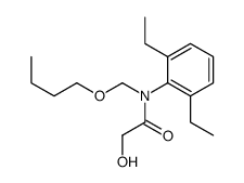 BUTACHLOR-2-HYDROXY structure