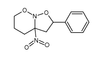 3a-nitro-2-phenyl-hexahydro-isoxazolo[2,3-b][1,2]oxazine结构式
