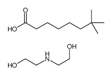 neodecanoic acid, compound with 2,2'-iminobis[ethanol] (1:1) structure