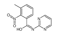 Benzamide, 3-methyl-2-nitro-N-2-pyrimidinyl- (9CI)结构式