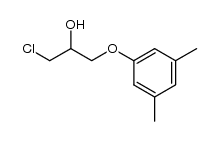 3-chloro-1-(3,5-dimethylphenoxy)-2-propanol Structure