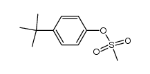 4-t-butylphenyl methanesulfonate Structure
