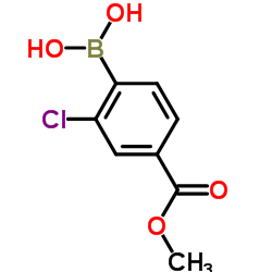 [2-Chloro-4-(methoxycarbonyl)phenyl]boronic acid picture