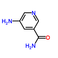 5-Amino-3-pyridinecarboxamide structure