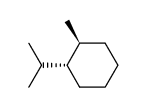 trans-o-menthane Structure