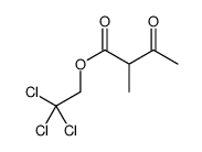 2,2,2-trichloroethyl 2-methyl-3-oxobutanoate结构式