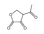 4-acetyloxolane-2,3-dione结构式