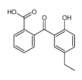 2-(5-ethyl-2-hydroxybenzoyl)benzoic acid结构式