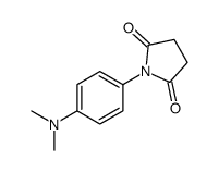 1-[4-(dimethylamino)phenyl]pyrrolidine-2,5-dione Structure