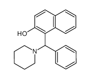 1-[phenyl-(1-piperidyl)methyl]naphthalen-2-ol Structure