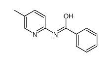 N-(5-methylpyridin-2-yl)benzamide结构式