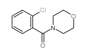 Methanone,(2-chlorophenyl)-4-morpholinyl- Structure