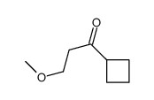 1-cyclobutyl-3-methoxypropan-1-one Structure