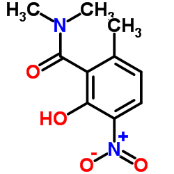 2-Hydroxy-N,N,6-trimethyl-3-nitrobenzamide结构式