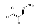 2,3,3-trichloroprop-2-enylidenehydrazine Structure