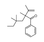 2,4,4-trimethyl-1-phenyl-2-prop-1-en-2-ylhexan-1-one结构式