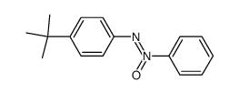 (Z)-2-(4-(tert-butyl)phenyl)-1-phenyldiazene oxide Structure