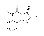 5-methylfuro[3,2-c]quinoline-2,3,4-trione Structure