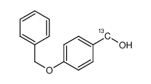 4-Benzyloxy-[7-13C]benzyl Alcohol结构式