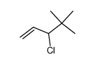 3-chloro-4,4-dimethyl-pent-1-ene Structure