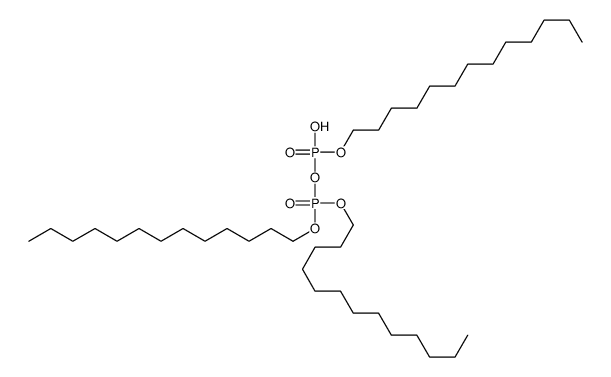 Diphosphoric acid α-hydrogen α,β,β-tris(tridecyl) ester picture