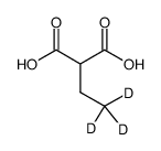 Propanedioic acid,ethyl-2,2,2-d3- (9CI) Structure