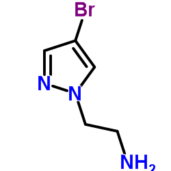 2-(4-BROMO-PYRAZOL-1-YL)-ETHYLAMINE structure