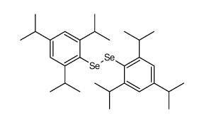 1,3,5-tri(propan-2-yl)-2-[[2,4,6-tri(propan-2-yl)phenyl]diselanyl]benzene Structure