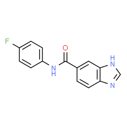 1H-Benzimidazole-5-carboxamide,N-(4-fluorophenyl)-(9CI) picture