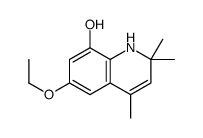 6-ethoxy-2,2,4-trimethyl-1H-quinolin-8-ol结构式