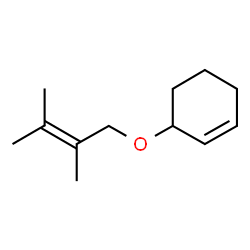 Cyclohexene, 3-[(2,3-dimethyl-2-butenyl)oxy]- (9CI)结构式