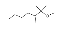 2,3-dimethyl-2-methoxyheptane Structure