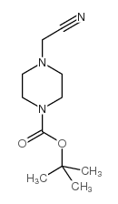 1-BOC-4-CYANOMETHYL PIPERAZINE structure