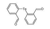 bis(2-formylphenyl) telluride Structure