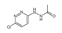 1-acetyl-2-(6-chloro-3-pyridazinyl)-hydrazine Structure