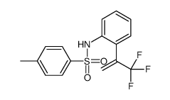 4-methyl-N-[2-(3,3,3-trifluoroprop-1-en-2-yl)phenyl]benzenesulfonamide结构式