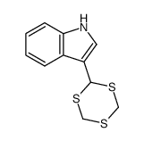 3-(2-Trithianyl)indol结构式