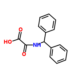 [(Diphenylmethyl)amino](oxo)acetic acid结构式