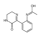 N-[2-(6-oxo-2,3-dihydro-1H-pyrazin-5-yl)phenyl]acetamide Structure